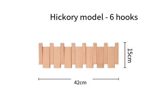 Perchero de Pared en Forma de Teclas de Piano Simplicity (Una Pieza)