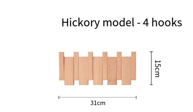 Perchero de Pared en Forma de Teclas de Piano Simplicity (Una Pieza)