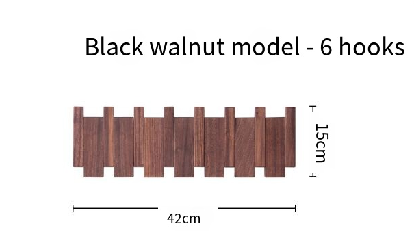 Perchero de Pared en Forma de Teclas de Piano Simplicity (Una Pieza)
